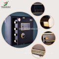 Brown mini home electronic safety security box in banks